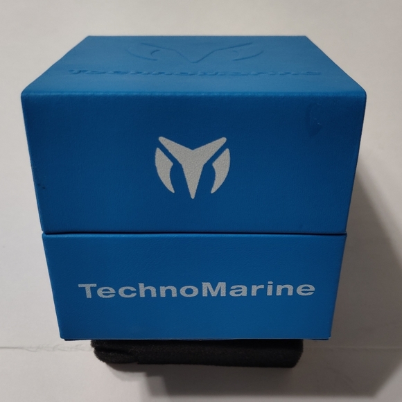 Invicta Line of TechnoMarine NWT Turquoise Cruise Swiss Mvt 47.8mm Men's Watch. - Picture 4 of 9